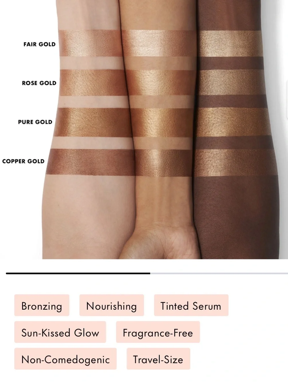 elf bronzing drops